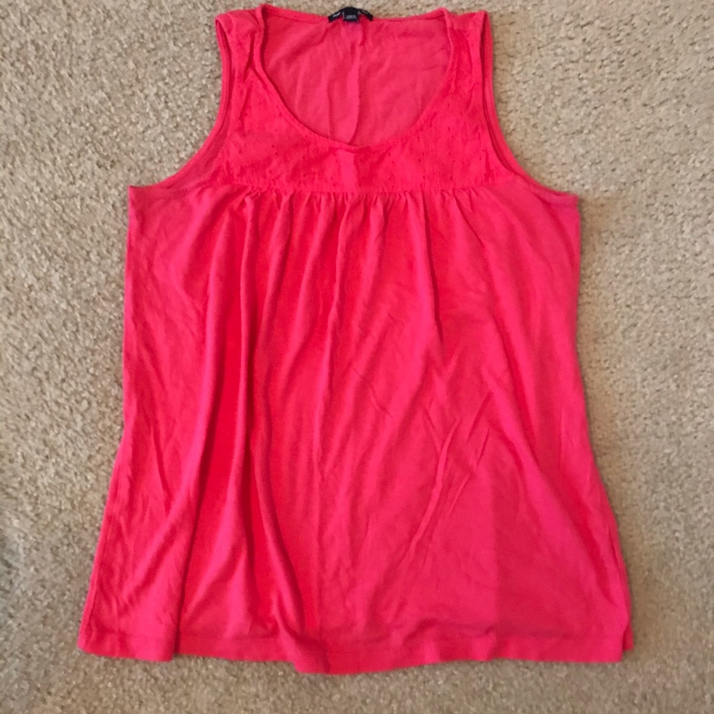 Pink Gap tank top